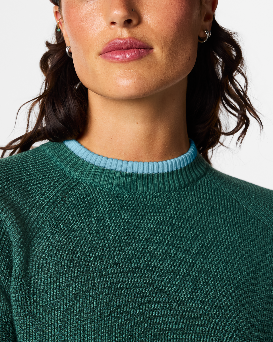 Libre Waffle Crew Sweater - Women's