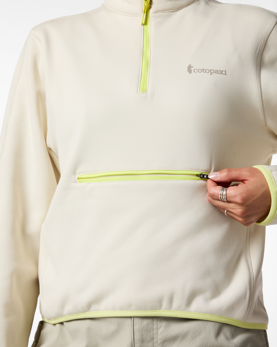 Tempa Fleece Quarter-Zip Pullover - Women's